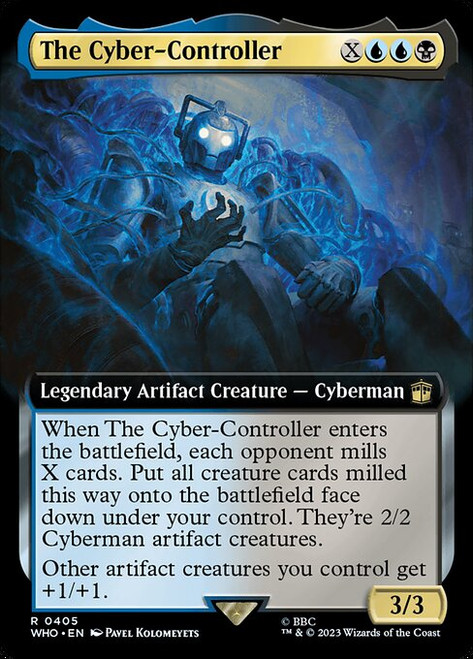 The Cyber-Controller (WHO) (Foil) (Extended Art) (#405)