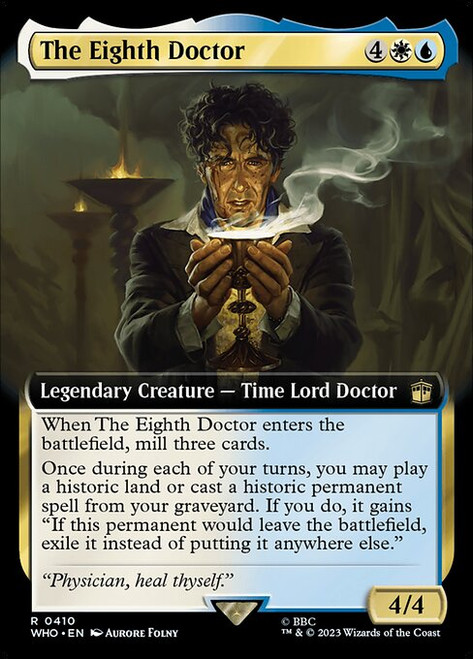 The Eighth Doctor (WHO) (Foil) (Extended Art) (#410)