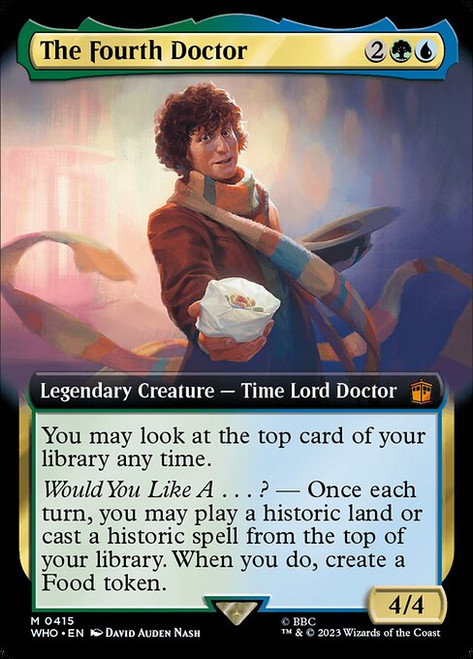 The Fourth Doctor (WHO) (Foil) (Extended Art) (#415)