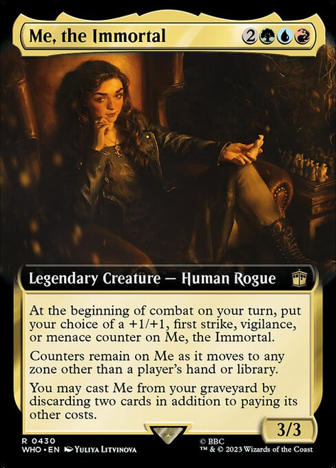 Me, the Immortal (WHO) (Extended Art) (#430)