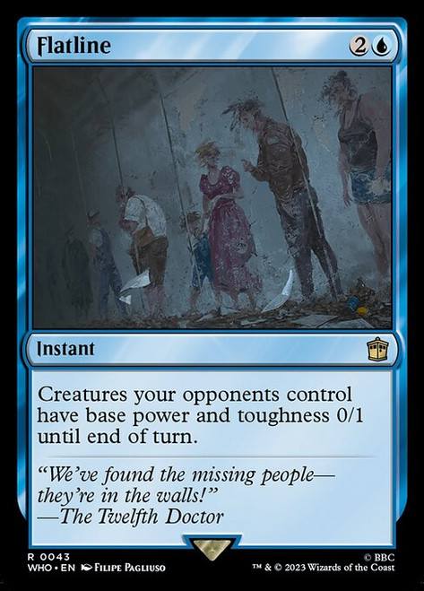 Flatline (WHO) (Foil) (#43)