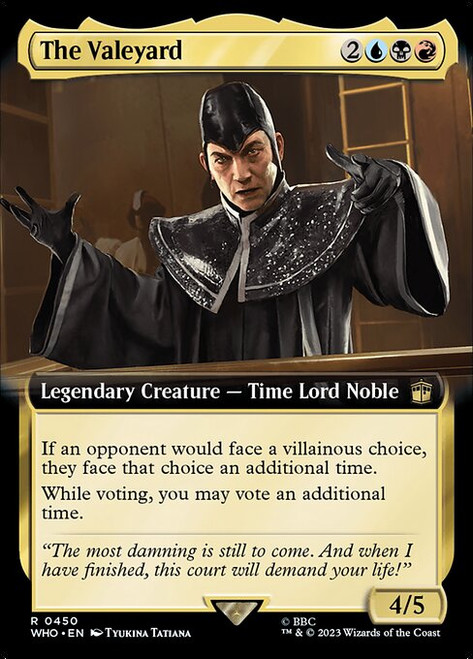The Valeyard (WHO) (Foil) (Extended Art) (#450)