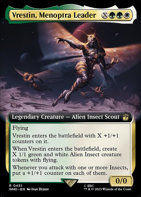 Vrestin, Menoptra Leader (WHO) (Extended Art) (#451)