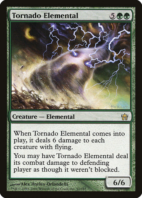 Tornado Elemental (5DN) (Foil) (#97)