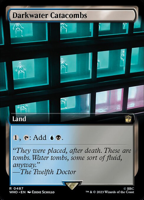 Darkwater Catacombs (WHO) (Foil) (Extended Art) (#487)
