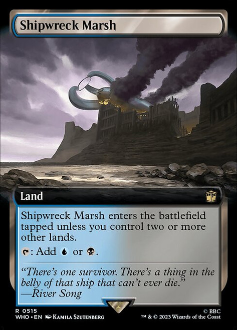 Shipwreck Marsh (WHO) (Foil) (Extended Art) (#515)