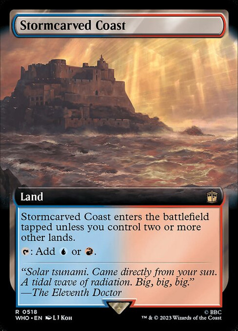 Stormcarved Coast (WHO) (Extended Art) (#518)
