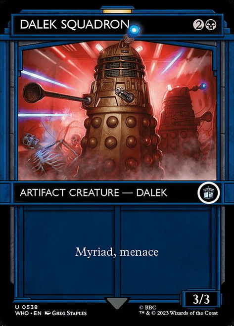Dalek Squadron (WHO) (Foil) (Showcase) (#538)