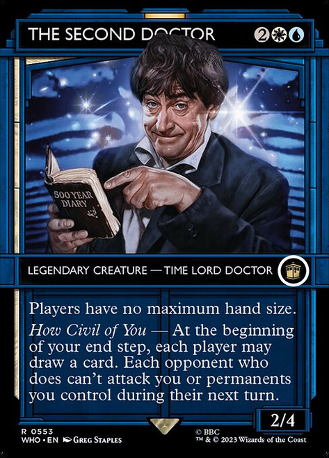 The Second Doctor (WHO) (Foil) (Showcase) (#553)