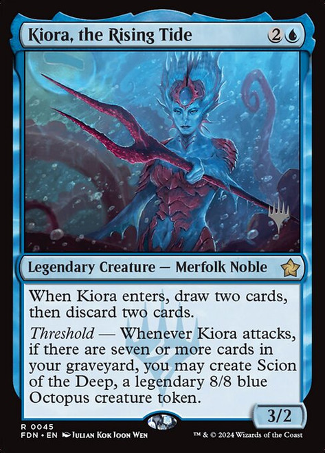 Kiora, the Rising Tide (PFDN) (#45p)