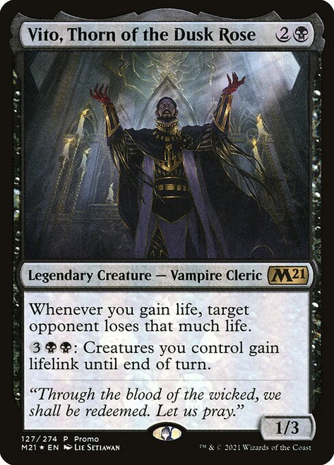 Vito, Thorn of the Dusk Rose (PRES) (Foil) (#127)
