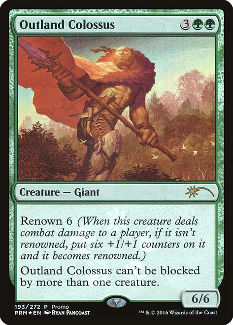 Outland Colossus (PRES) (Foil) (#193)