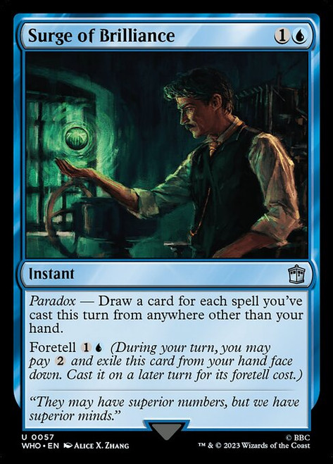 Surge of Brilliance (WHO) (Foil) (#57)