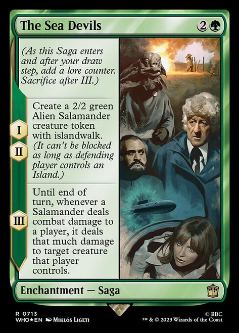 The Sea Devils (WHO) (SurgeFoil) (#713)