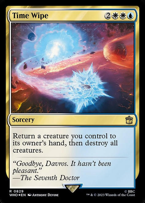 Time Wipe (WHO) (SurgeFoil) (#829)