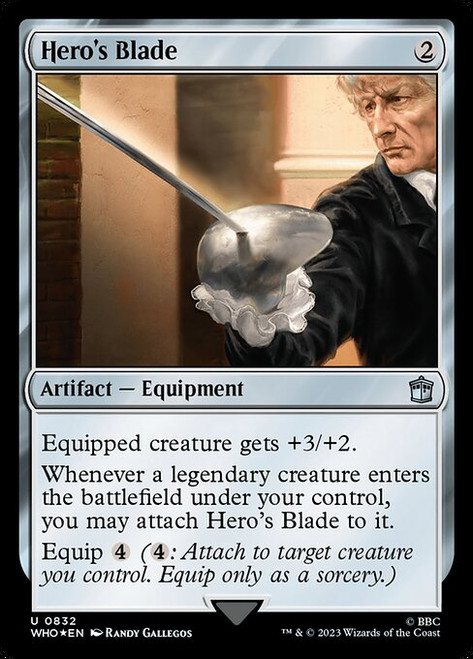 Hero's Blade (WHO) (SurgeFoil) (#832)