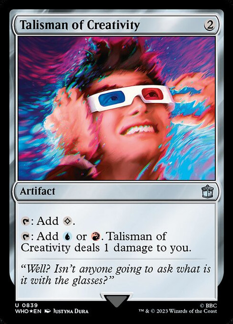 Talisman of Creativity (WHO) (SurgeFoil) (#839)