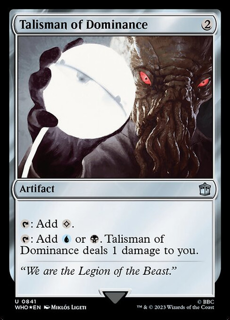 Talisman of Dominance (WHO) (SurgeFoil) (#841)