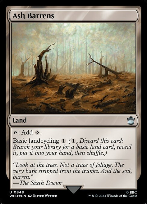 Ash Barrens (WHO) (SurgeFoil) (#848)