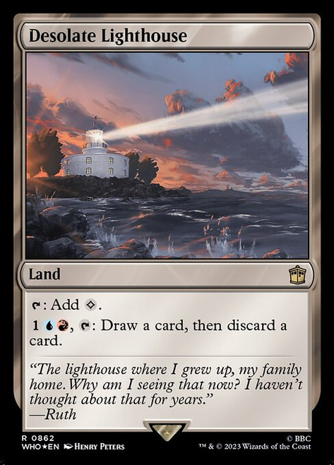 Desolate Lighthouse (WHO) (SurgeFoil) (#862)