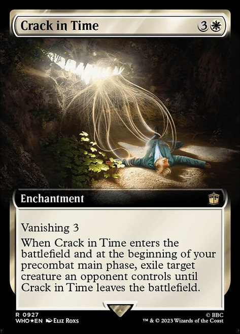Crack in Time (WHO) (SurgeFoil) (Extended Art) (#927)