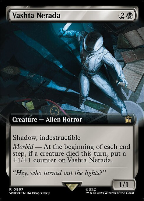 Vashta Nerada (WHO) (SurgeFoil) (Extended Art) (#967)