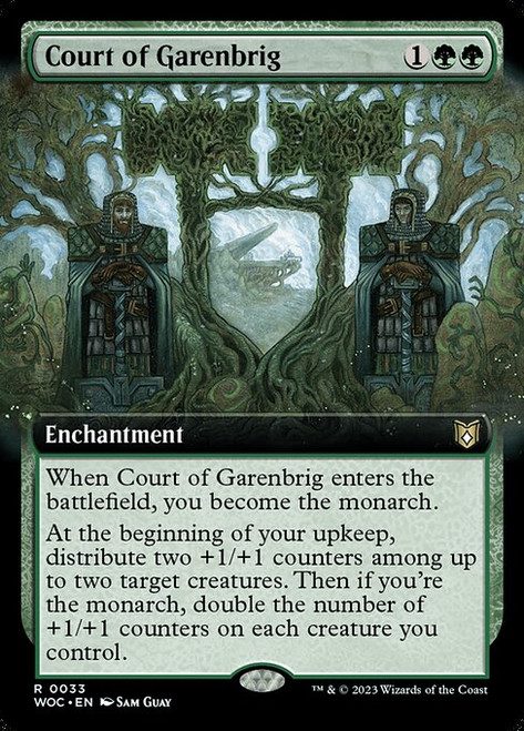 Court of Garenbrig (WOC) (Foil) (Extended Art) (#33)