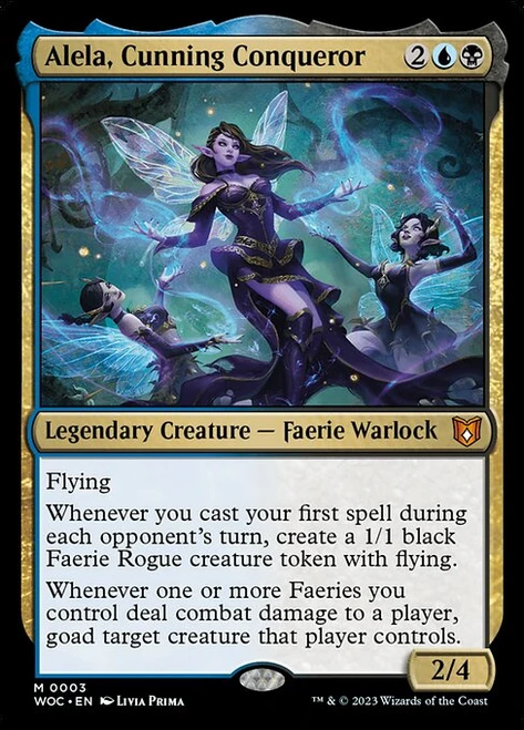 Alela, Cunning Conqueror (WOC) (Foil) (#3)