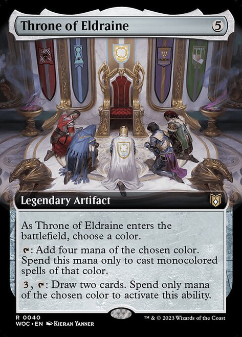 Throne of Eldraine (WOC) (Extended Art) (#40)