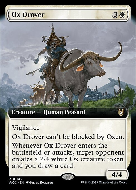 Ox Drover (WOC) (Extended Art) (#42)