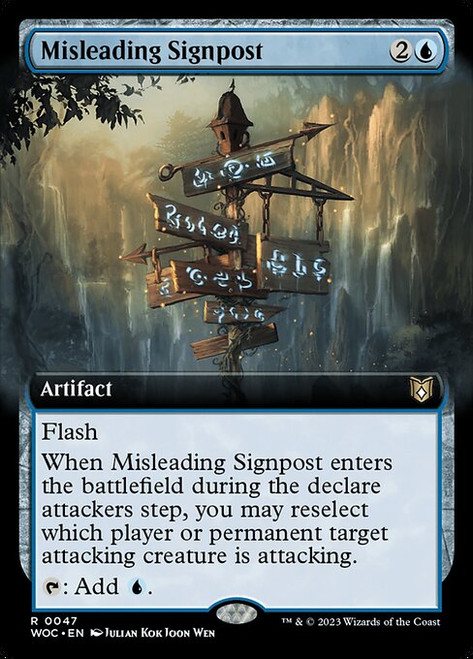 Misleading Signpost (WOC) (Extended Art) (#47)