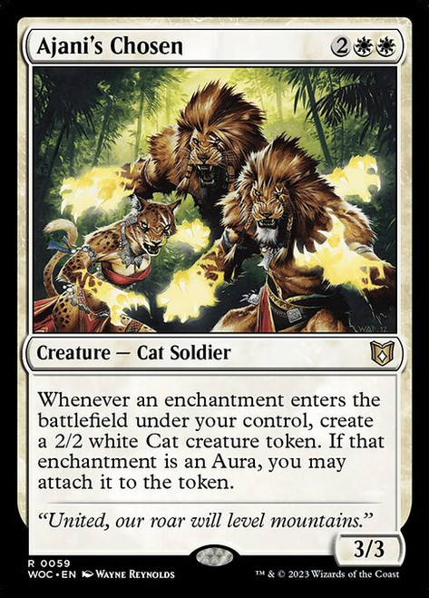 Ajani's Chosen (WOC) (#59)