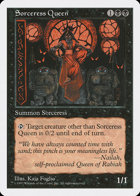 Sorceress Queen (5ED) (#194)