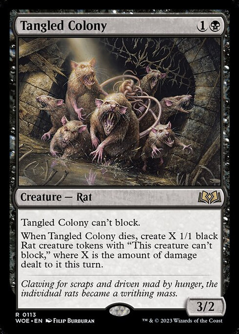 Tangled Colony (WOE) (Foil) (#113)