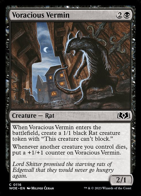Voracious Vermin (WOE) (#116)