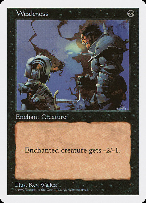 Weakness (5ED) (#205)