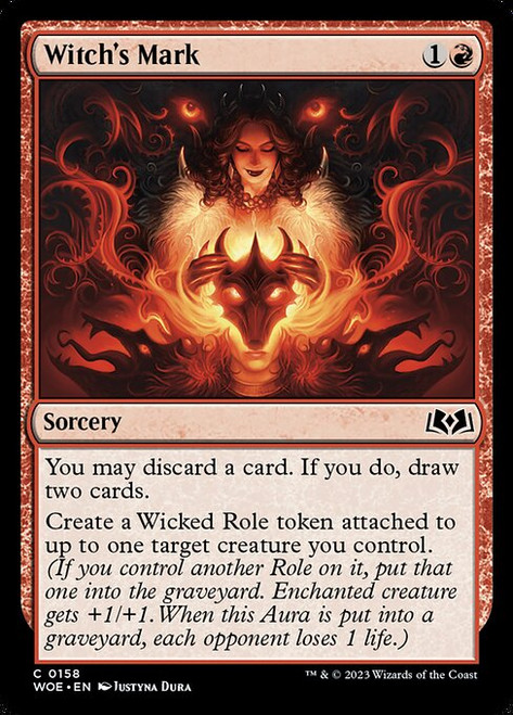 Witch's Mark (WOE) (Foil) (#158)