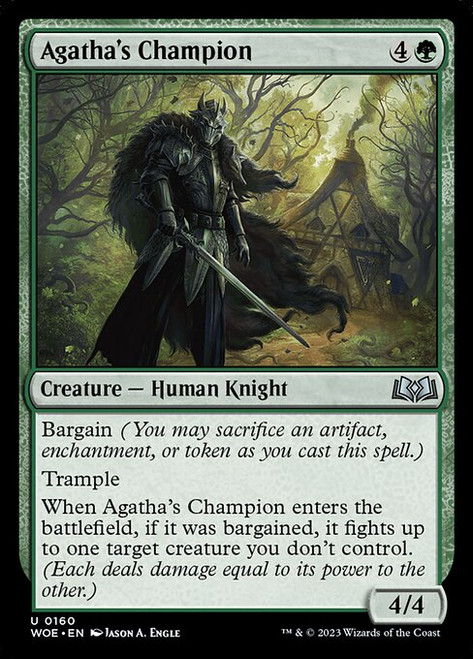 Agatha's Champion (WOE) (#160)