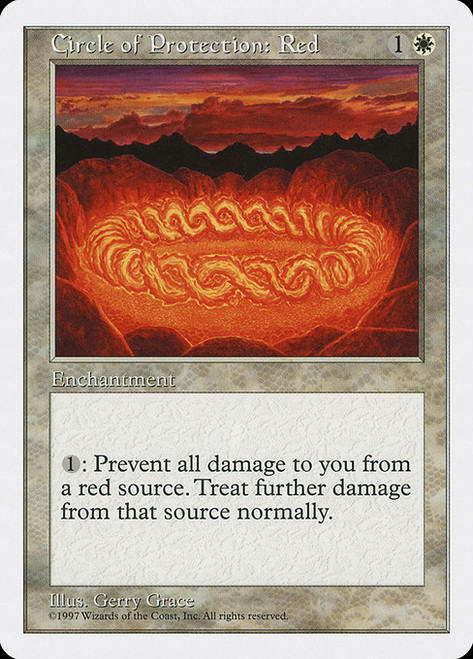 Circle of Protection: Red (5ED) (#20)