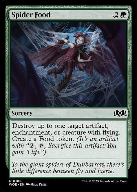 Spider Food (WOE) (Foil) (#186)