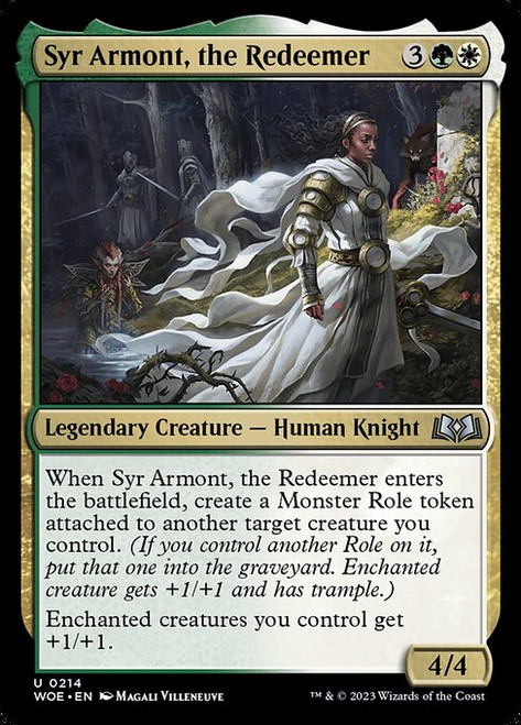 Syr Armont, the Redeemer (WOE) (Foil) (#214)