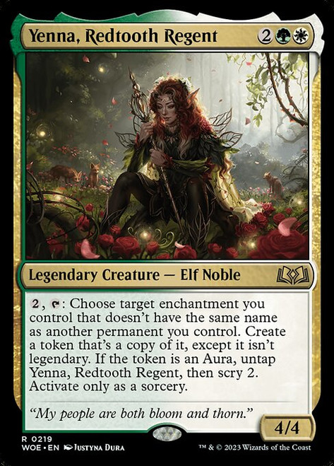 Yenna, Redtooth Regent (WOE) (#219)