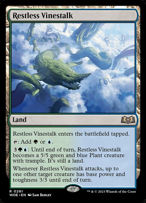 Restless Vinestalk (WOE) (Foil) (#261)