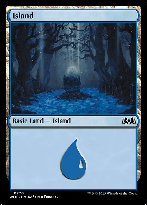 Island (WOE) (Foil) (#270)