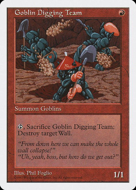Goblin Digging Team (5ED) (#234)