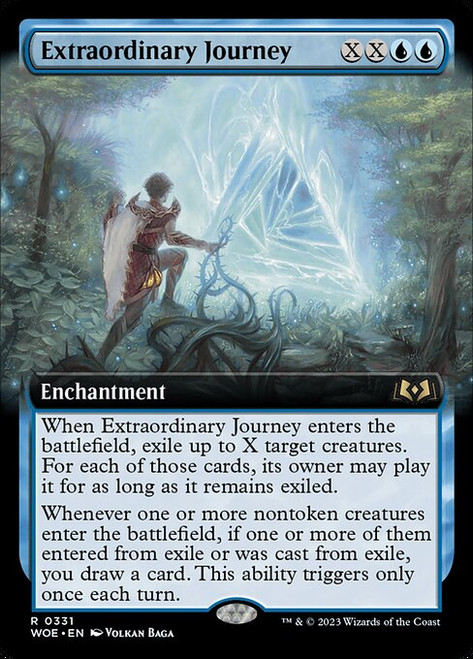 Extraordinary Journey (WOE) (Foil) (Extended Art) (#331)