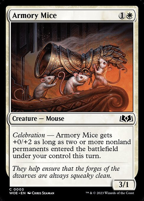 Armory Mice (WOE) (Foil) (#3)