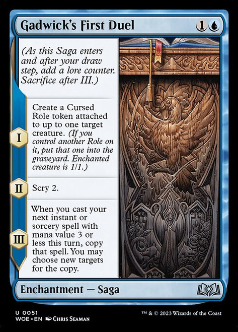 Gadwick's First Duel (WOE) (Foil) (#51)