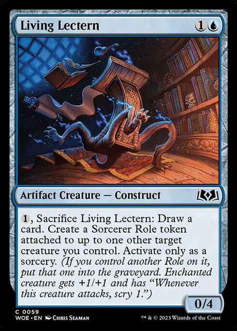 Living Lectern (WOE) (Foil) (#59)
