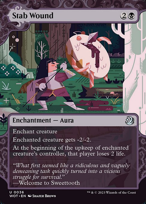 Stab Wound (WOT) (Showcase) (#36)